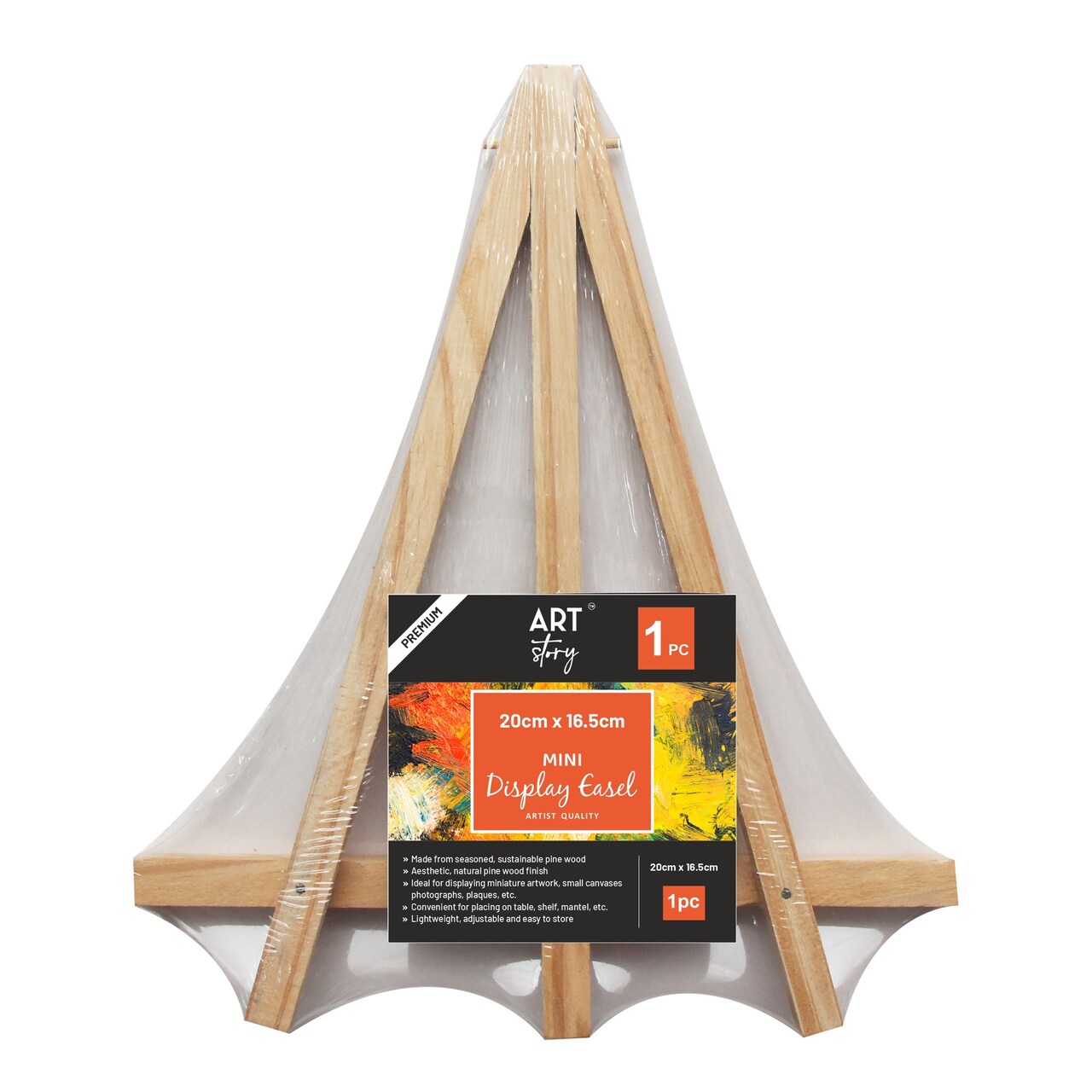 Little Birdie Wooden Mini Easel Stand 20X16.5cm- 20X16.5cm